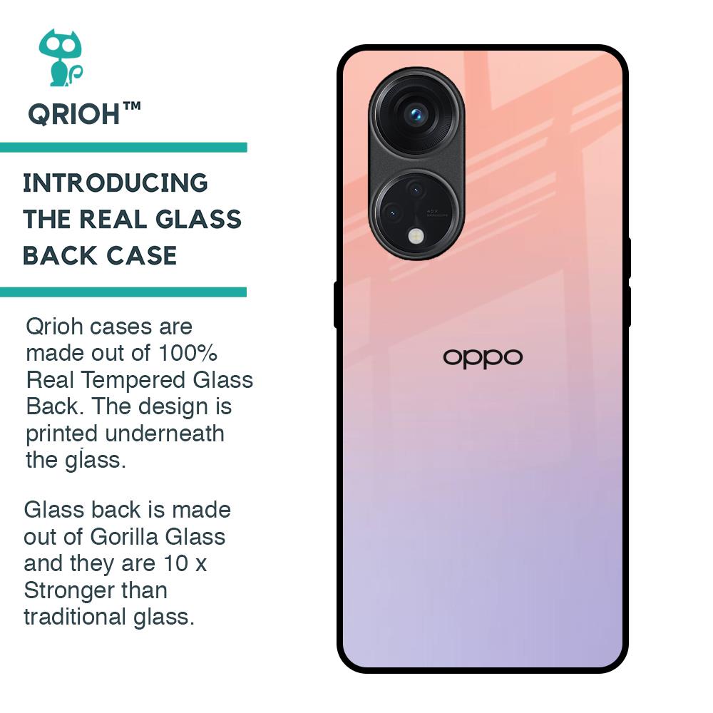 Dawn Gradient Glass Case for Oppo Reno8T 5G