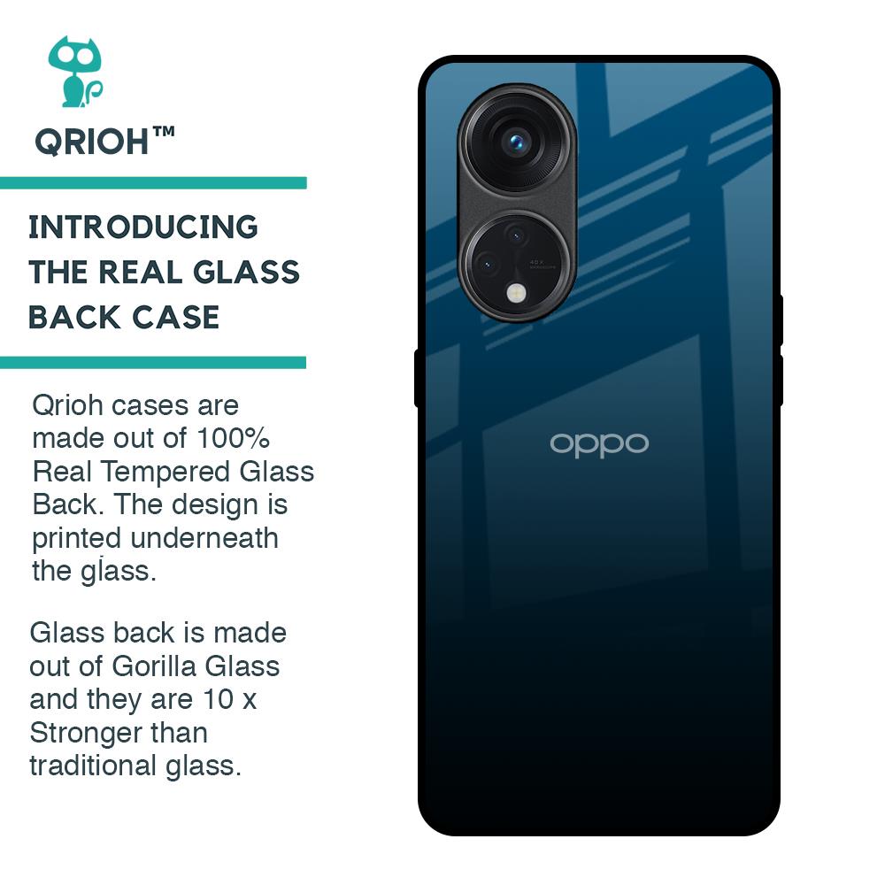 Sailor Blue Glass Case For Oppo Reno8T 5G