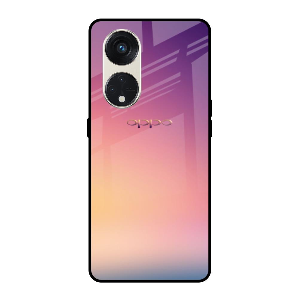Lavender Purple Oppo Reno8T 5G Glass Cases & Covers Online