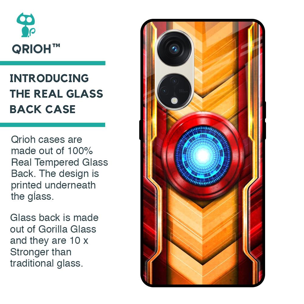 Arc Reactor Glass Case for Oppo Reno8T 5G