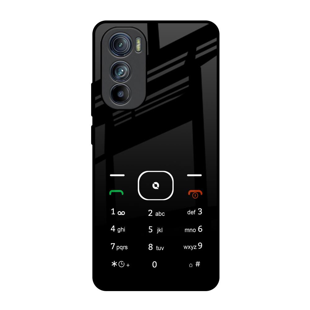 Classic Keypad Pattern Motorola Edge 30 Glass Back Cover Online