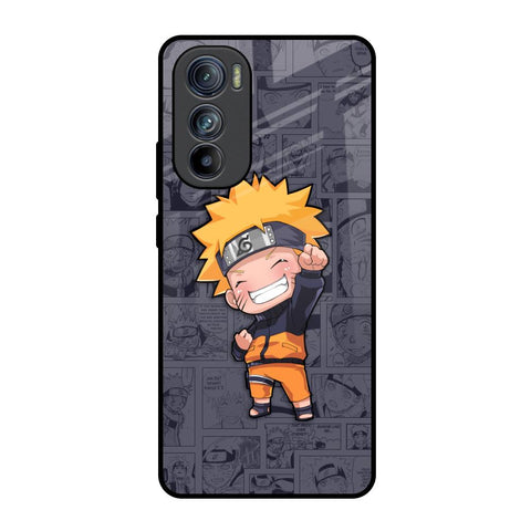 Orange Chubby Motorola Edge 30 Glass Back Cover Online