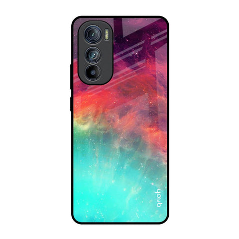 Colorful Aura Motorola Edge 30 Glass Back Cover Online