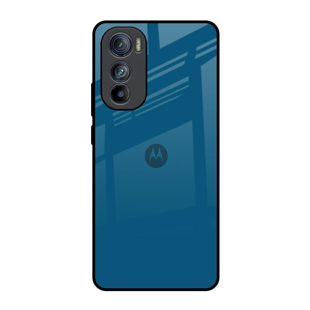 Cobalt Blue Motorola Edge 30 Glass Back Cover Online