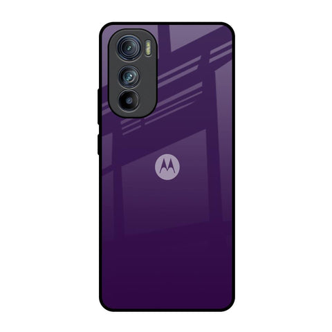 Dark Purple Motorola Edge 30  Glass Back Cover Online