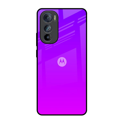Purple Pink Motorola Edge 30  Glass Back Cover Online