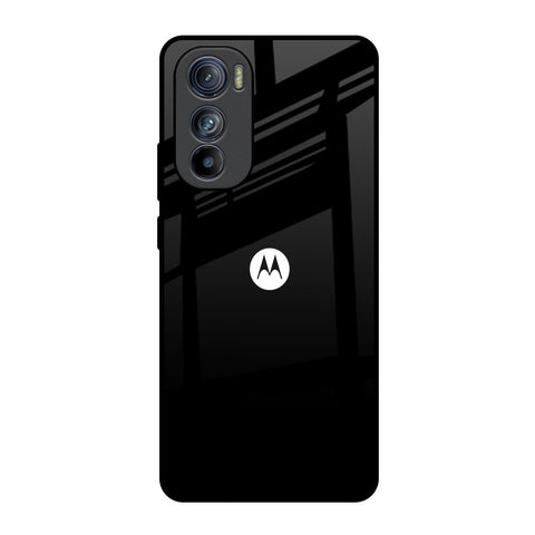 Jet Black Motorola Edge 30  Glass Back Cover Online