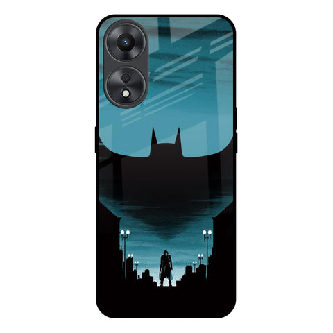 Cyan Bat Oppo A58 5G Glass Back Cover Online