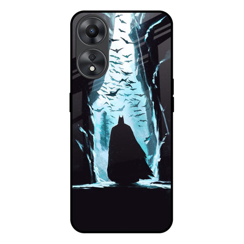 Dark Man In Cave Oppo A58 5G Glass Back Cover Online