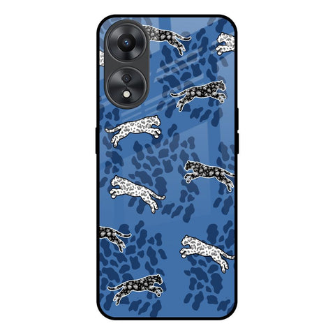 Blue Cheetah Oppo A58 5G Glass Back Cover Online