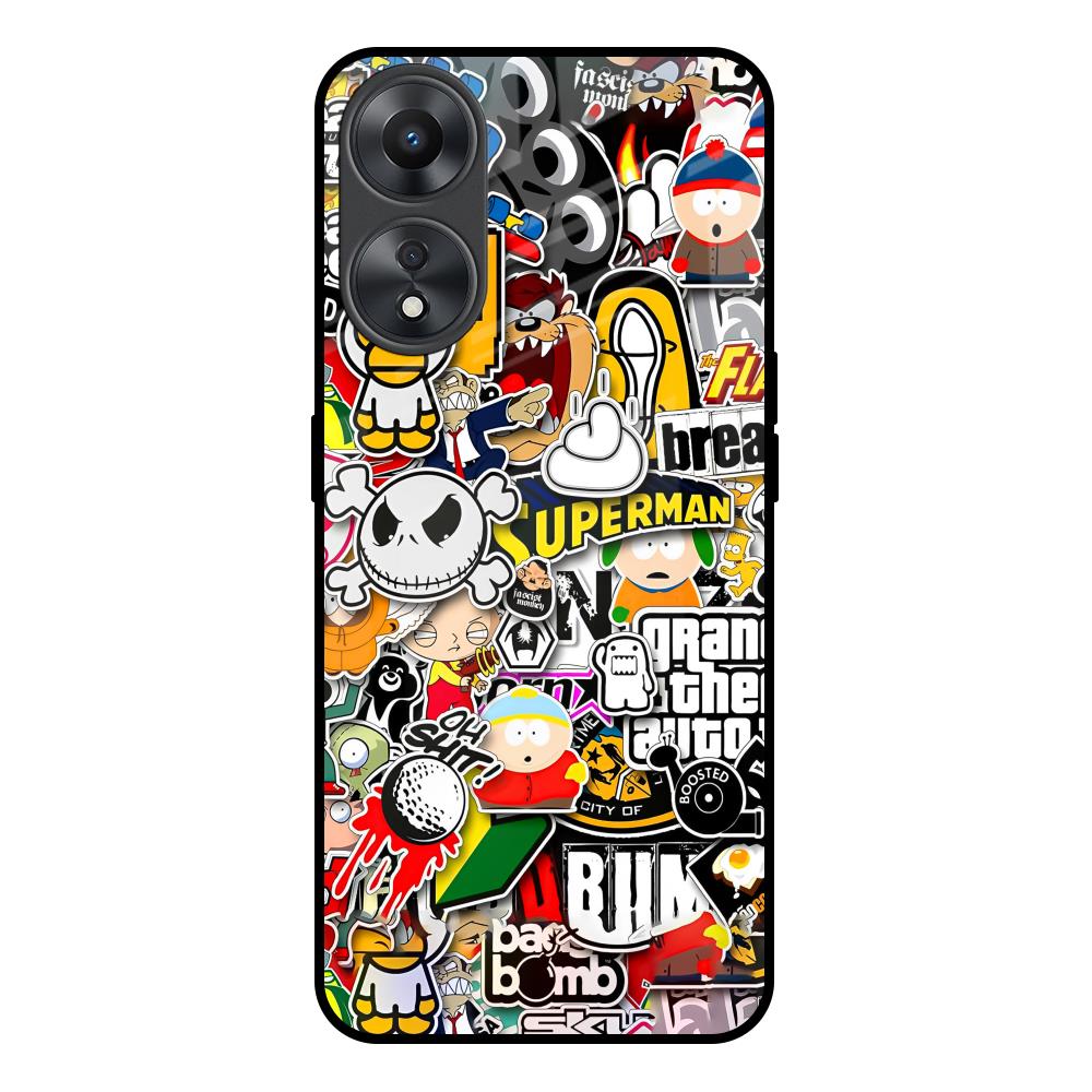 Boosted Oppo A58 5G Glass Back Cover Online