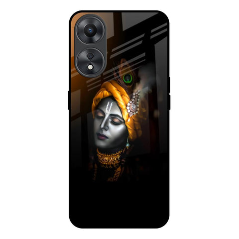 Ombre Krishna Oppo A58 5G Glass Back Cover Online