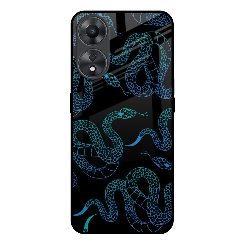 Serpentine Oppo A58 5G Glass Back Cover Online