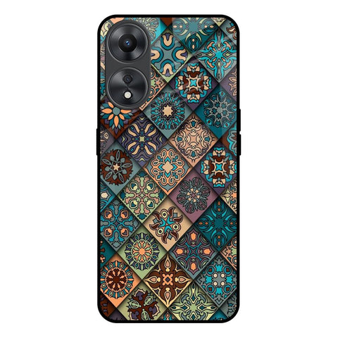 Retro Art Oppo A58 5G Glass Back Cover Online