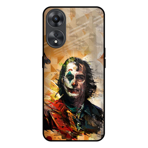Psycho Villain Oppo A58 5G Glass Back Cover Online
