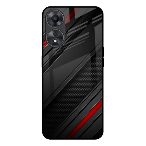 Modern Abstract Oppo A58 5G Glass Back Cover Online