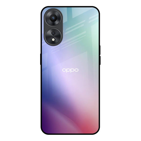 Abstract Holographic Oppo A58 5G Glass Back Cover Online