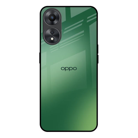 Green Grunge Texture Oppo A58 5G Glass Back Cover Online