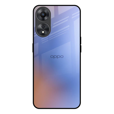 Blue Aura Oppo A58 5G Glass Back Cover Online