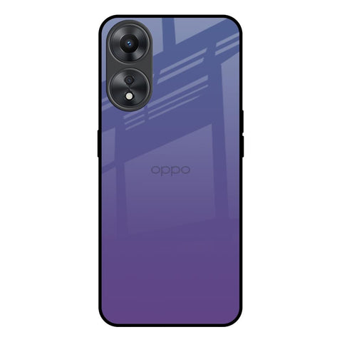 Indigo Pastel Oppo A58 5G Glass Back Cover Online