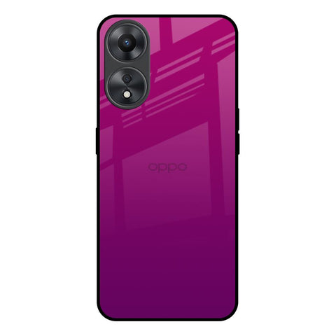 Magenta Gradient Oppo A58 5G Glass Back Cover Online