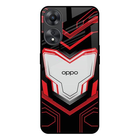 Quantum Suit Oppo A58 5G Glass Back Cover Online