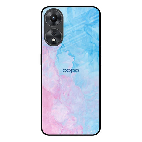 Mixed Watercolor Oppo A58 5G Glass Back Cover Online