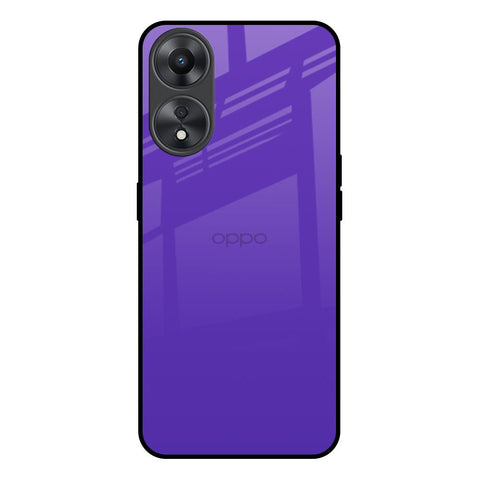 Amethyst Purple Oppo A58 5G Glass Back Cover Online