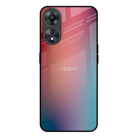 Dusty Multi Gradient Oppo A58 5G Glass Back Cover Online