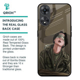 Blind Fold Glass Case for Oppo A58 5G
