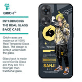 Cool Sanji Glass Case for Oppo A58 5G