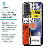 Smile for Camera Glass Case for Oppo A58 5G
