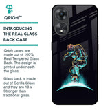 Star Ride Glass Case for Oppo A58 5G