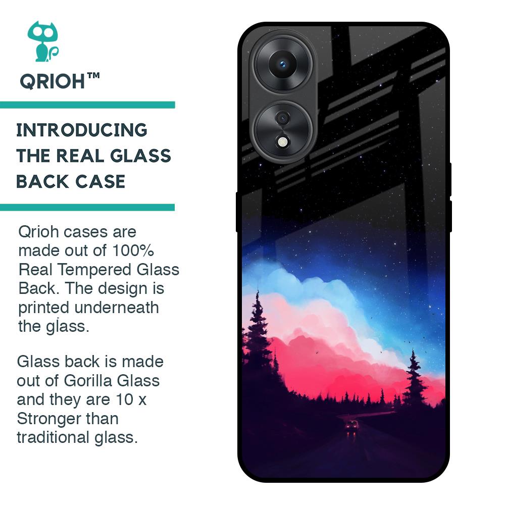 Drive In Dark Glass Case For Oppo A58 5G