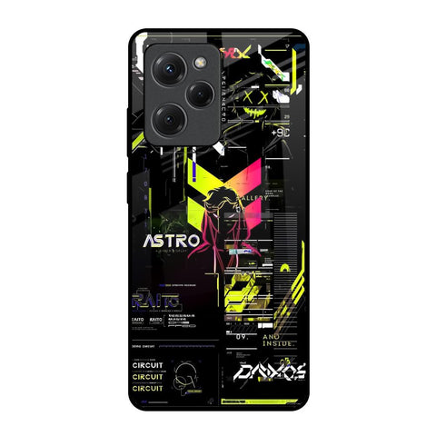 Astro Glitch Poco X5 Pro 5G Glass Back Cover Online