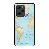 Travel Map Poco X5 Pro 5G Glass Back Cover Online