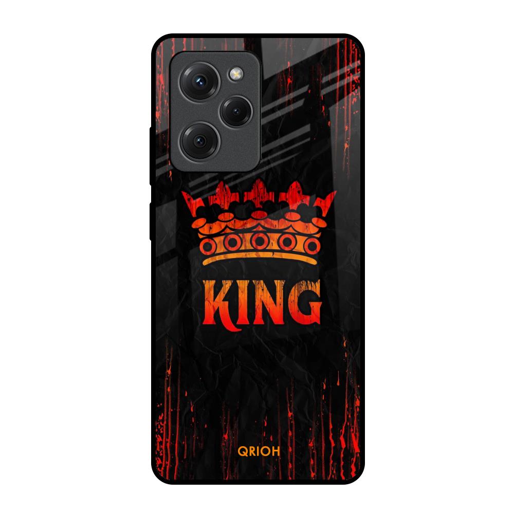 Royal King Poco X5 Pro 5G Glass Back Cover Online