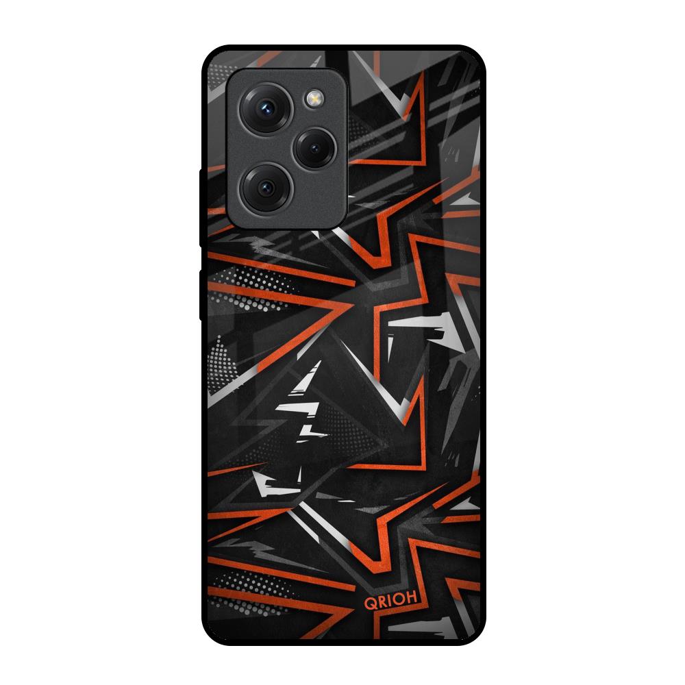 Vector Art Poco X5 Pro 5G Glass Back Cover Online