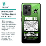 Zoro Wanted Glass Case for Poco X5 Pro 5G