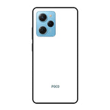 Arctic White Poco X5 Pro 5G Glass Cases & Covers Online