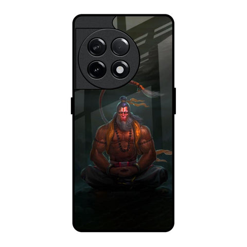 Lord Hanuman Animated OnePlus 11R 5G Glass Back Cover Online