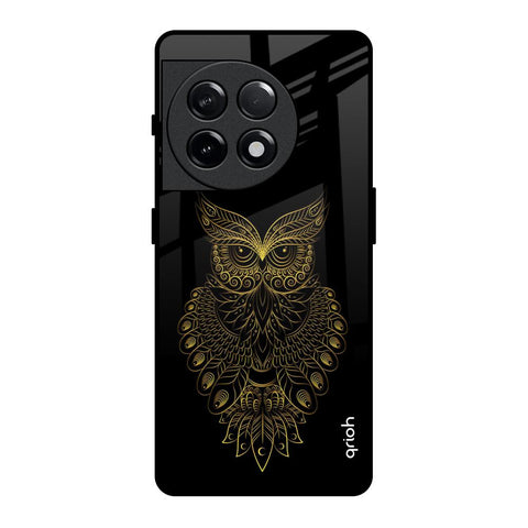 Golden Owl OnePlus 11R 5G Glass Back Cover Online