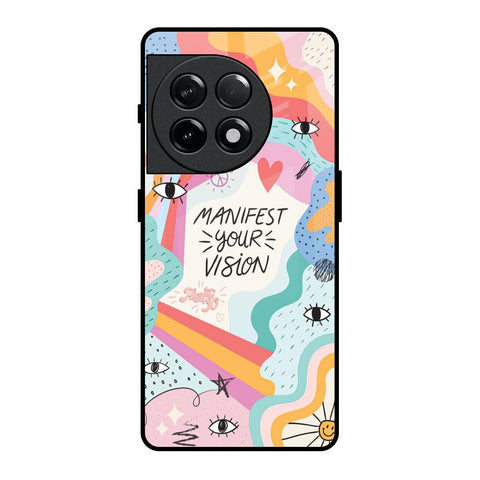 Vision Manifest OnePlus 11R 5G Glass Back Cover Online