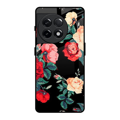 Floral Bunch OnePlus 11R 5G Glass Back Cover Online