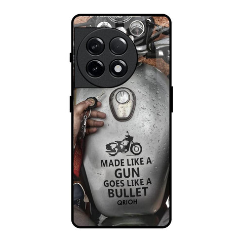 Royal Bike OnePlus 11R 5G Glass Back Cover Online