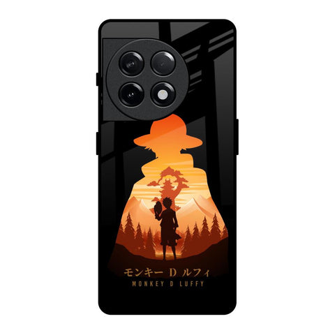Luffy One Piece OnePlus 11R 5G Glass Back Cover Online