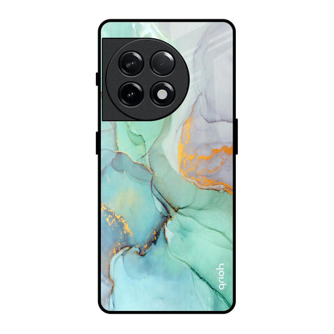 Green Marble OnePlus 11R 5G Glass Back Cover Online