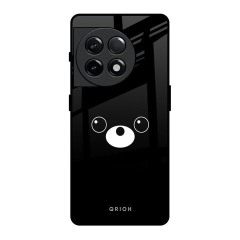 Cute Bear OnePlus 11R 5G Glass Back Cover Online