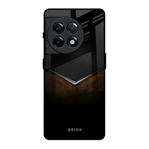 Dark Walnut OnePlus 11R 5G Glass Back Cover Online