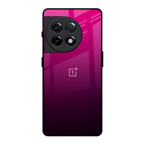 Purple Ombre Pattern OnePlus 11R 5G Glass Back Cover Online